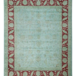 Tapete Ziegler - 309 x 250 cm - azul claro