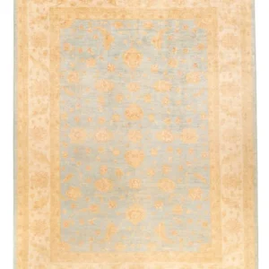 Tapete Ziegler - 342 x 257 cm - azul claro