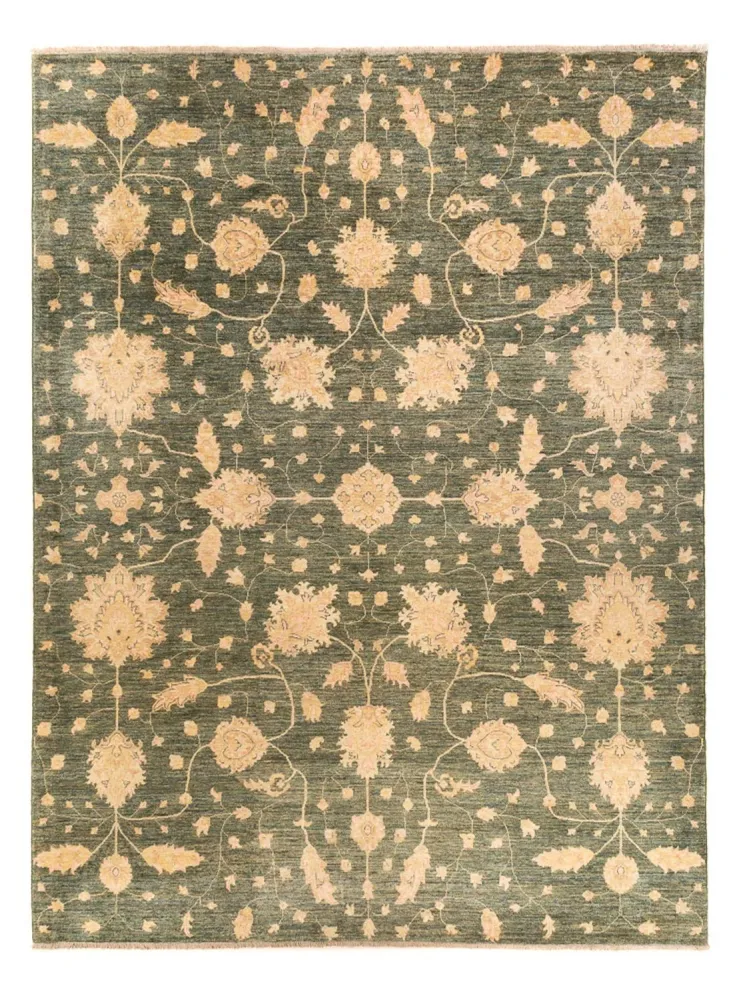 Tapete Ziegler - 348 x 256 cm - verde azeitona