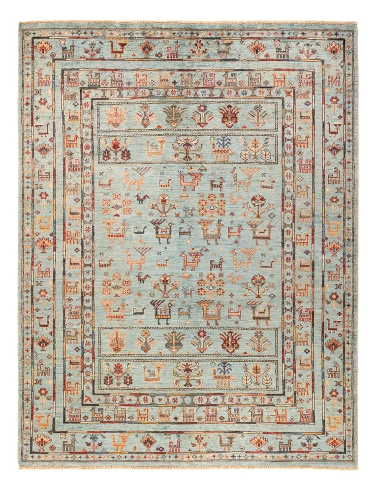 Tapete Ziegler - Ariana - 199 x 158 cm - azul claro
