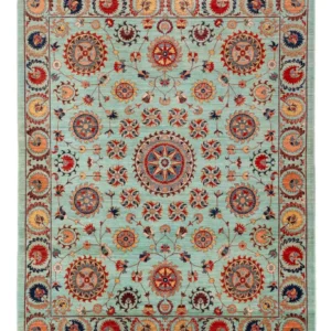Tapete Ziegler - Ariana - 258 x 205 cm - turquesa