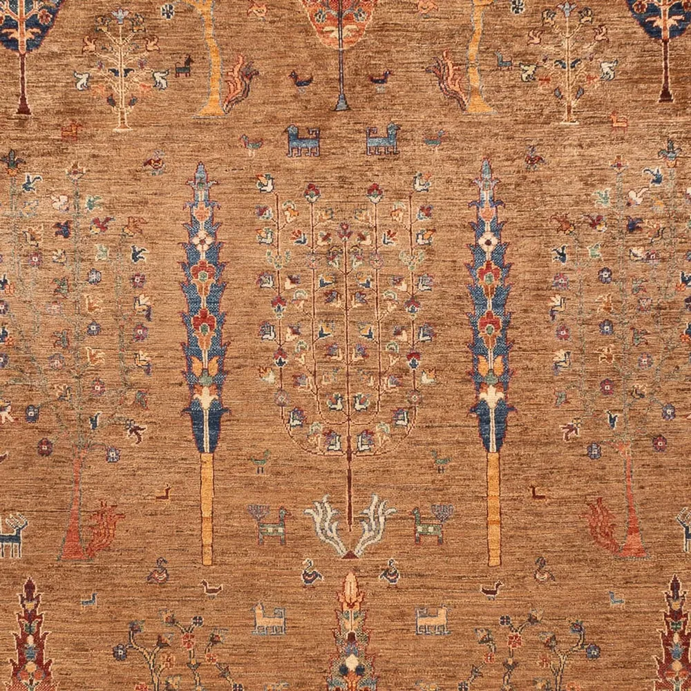Tapete Ziegler - Ariana - 346 x 244 cm - castanho