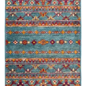 Tapete Ziegler - Ariana - 61 x 40 cm - turquesa