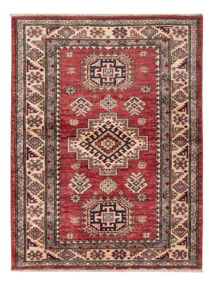 Tapete Ziegler - Kazak - 115 x 89 cm - vermelho