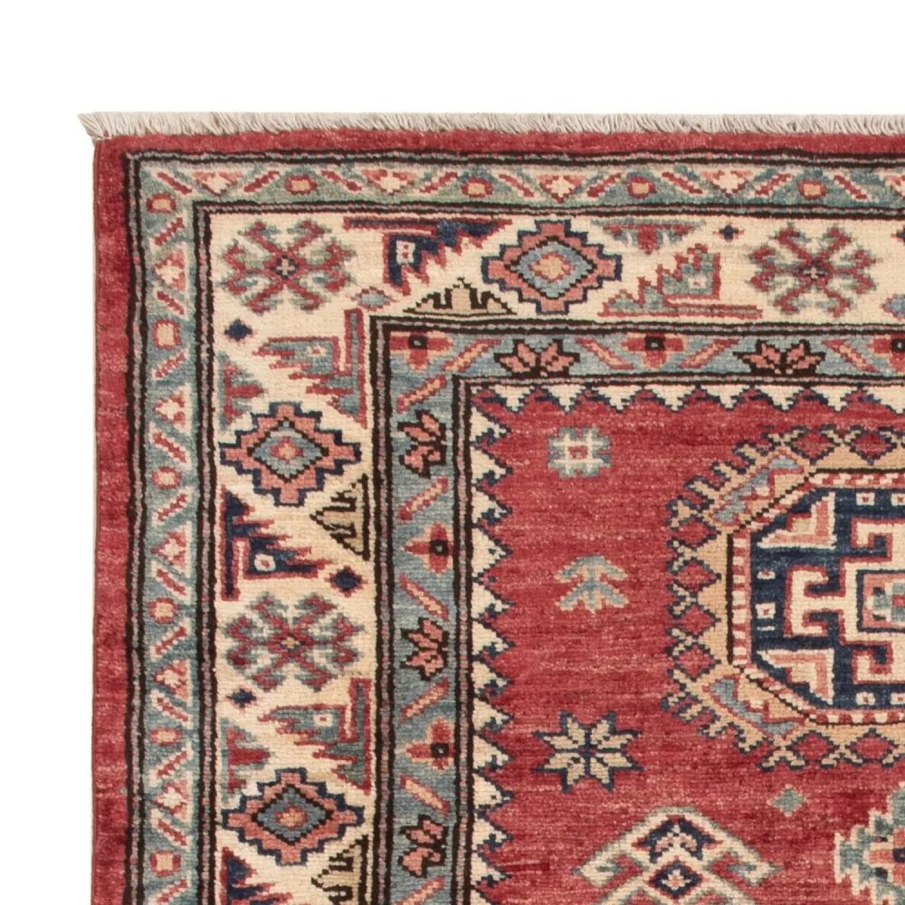 Tapete Ziegler - Kazak - 115 x 89 cm - vermelho