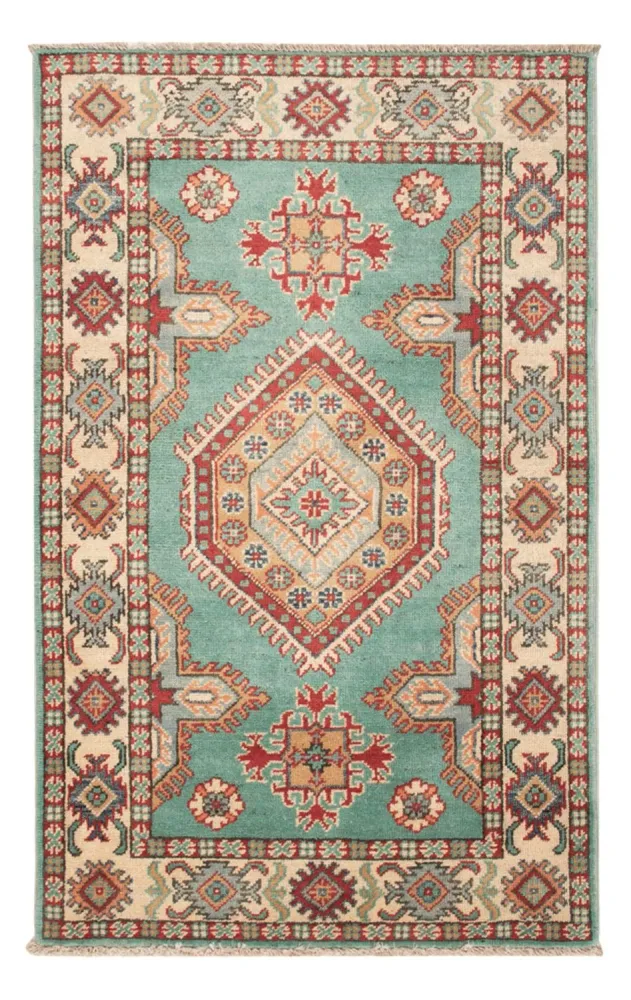 Tapete Ziegler - Kazak - 120 x 76 cm - turquesa
