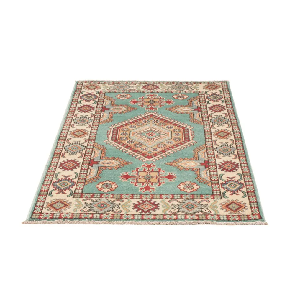 Tapete Ziegler - Kazak - 120 x 76 cm - turquesa
