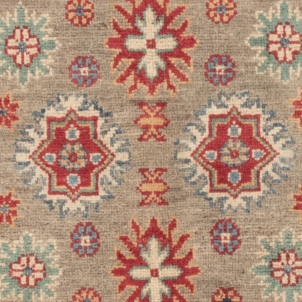 Tapete Ziegler - Kazak - 124 x 85 cm - verde claro