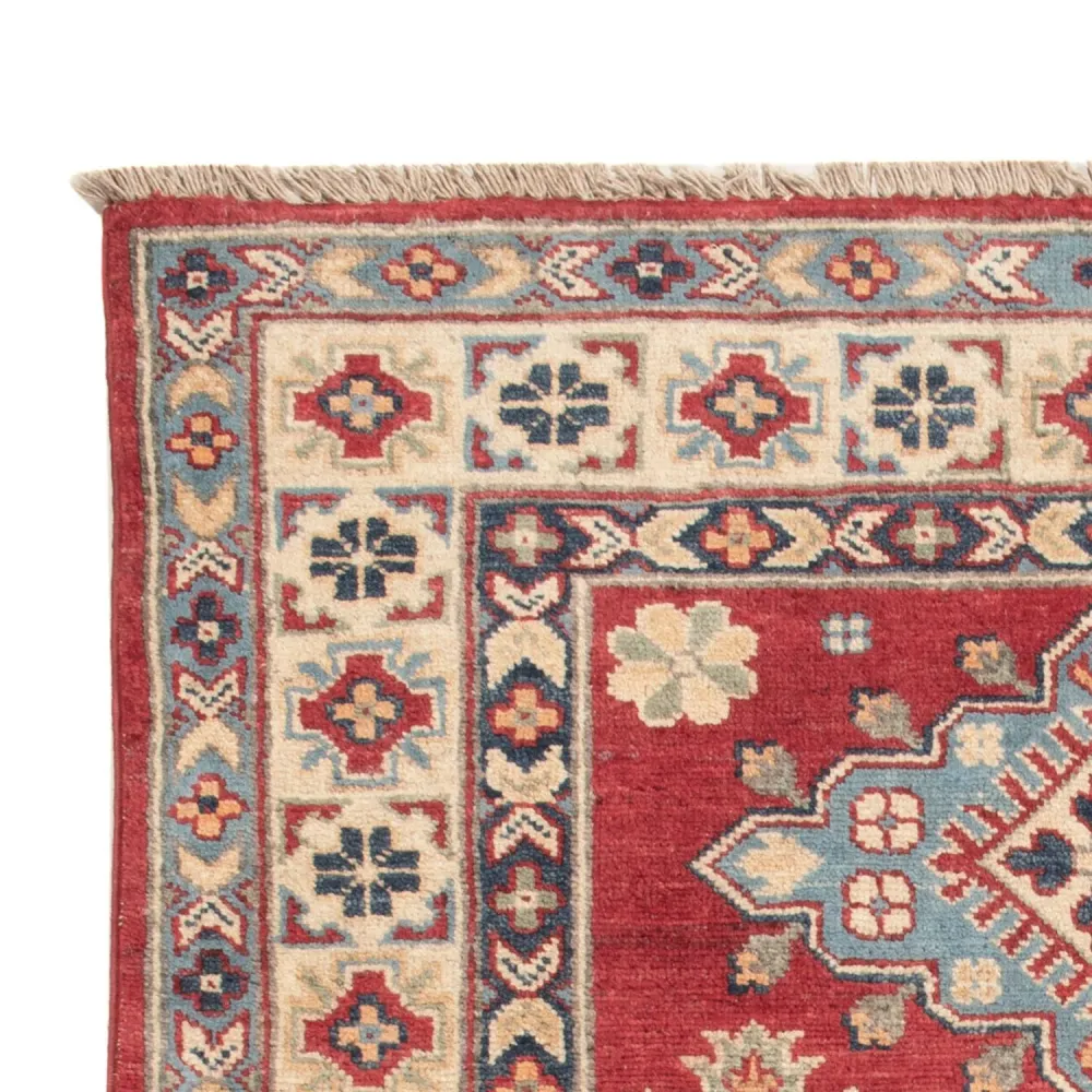 Tapete Ziegler - Kazak - 134 x 90 cm - vermelho