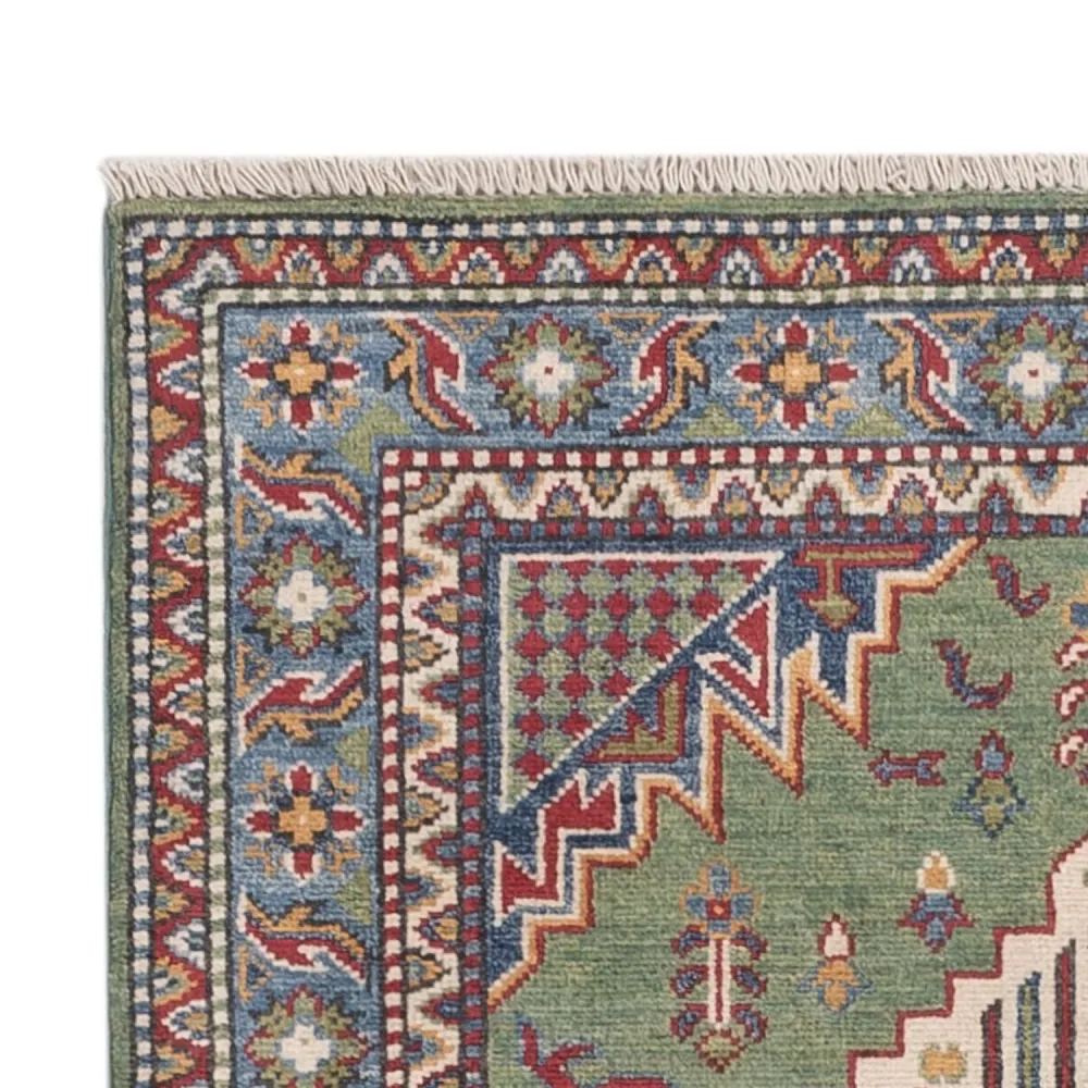 Tapete Ziegler - Kazak - 144 x 101 cm - verde