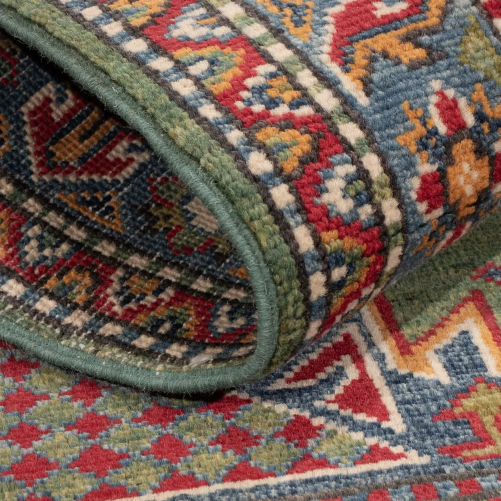 Tapete Ziegler - Kazak - 144 x 101 cm - verde