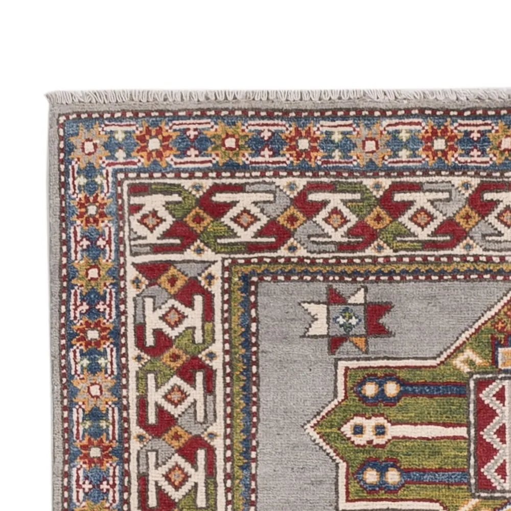 Tapete Ziegler - Kazak - 149 x 101 cm - azul claro