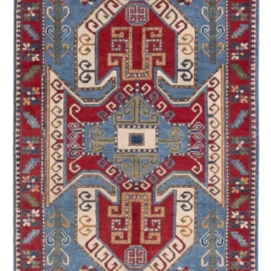 Tapete Ziegler - Kazak - 150 x 100 cm - multicolorido