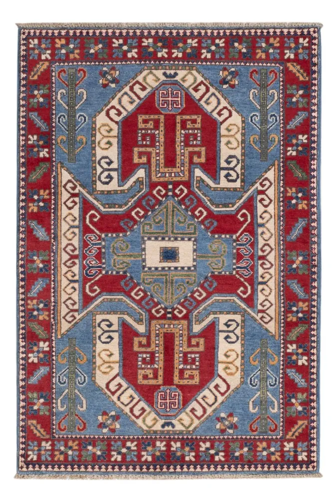 Tapete Ziegler - Kazak - 150 x 100 cm - multicolorido
