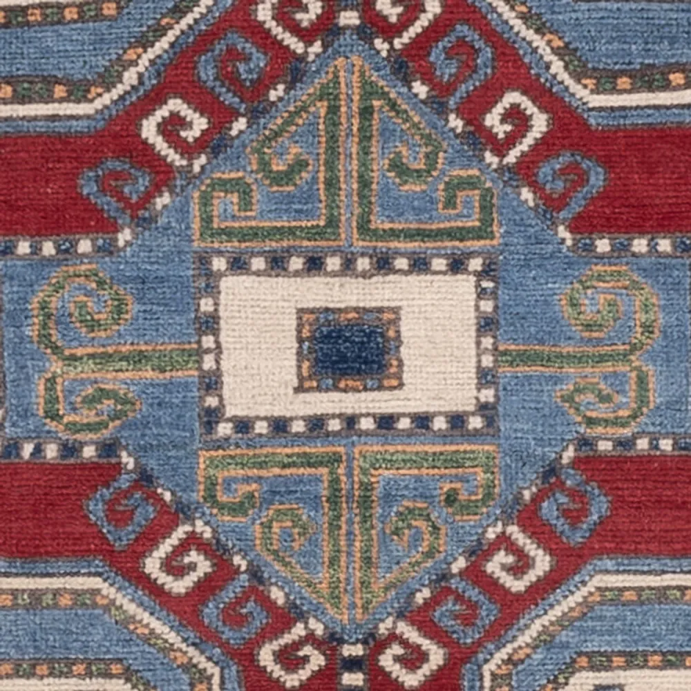Tapete Ziegler - Kazak - 150 x 100 cm - multicolorido