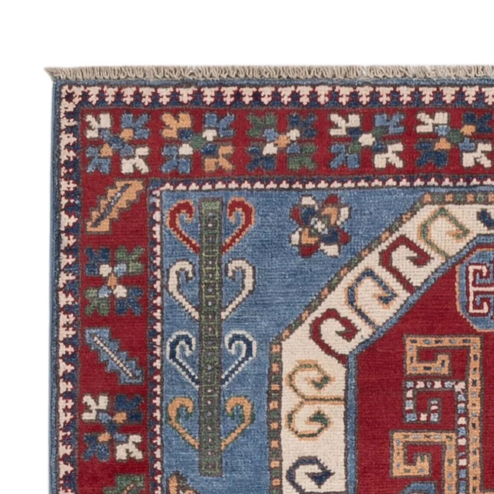 Tapete Ziegler - Kazak - 150 x 100 cm - multicolorido