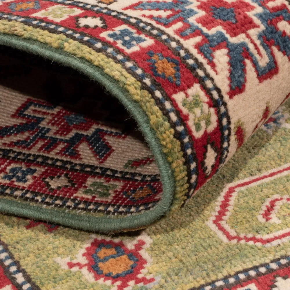 Tapete Ziegler - Kazak - 150 x 101 cm - verde