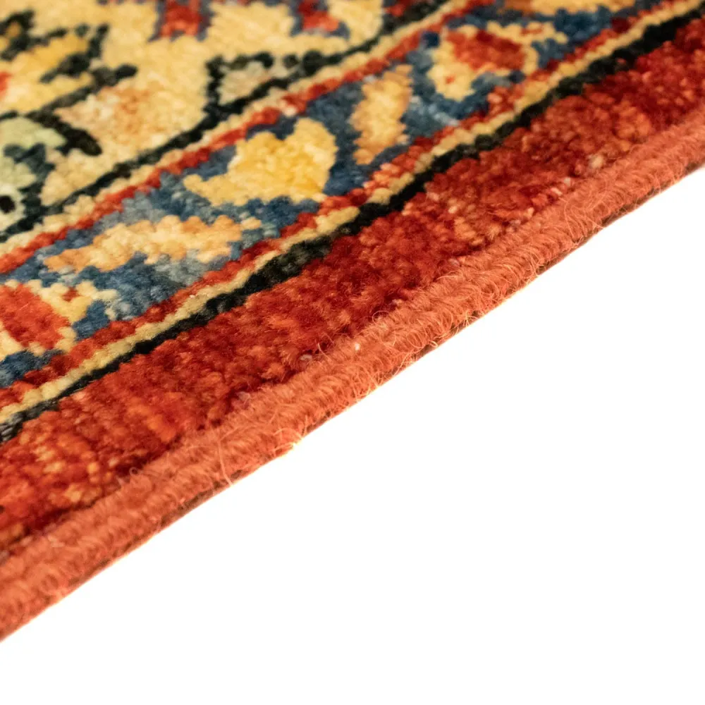 Tapete Ziegler - Kazak - 154 x 94 cm - ferrugem