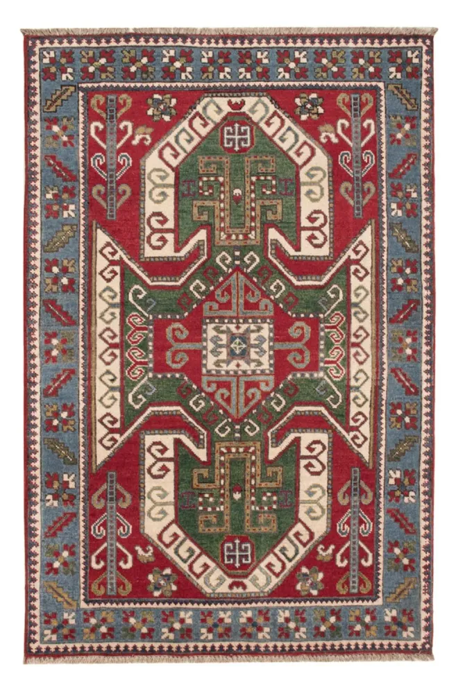 Tapete Ziegler - Kazak - 155 x 102 cm - multicolorido