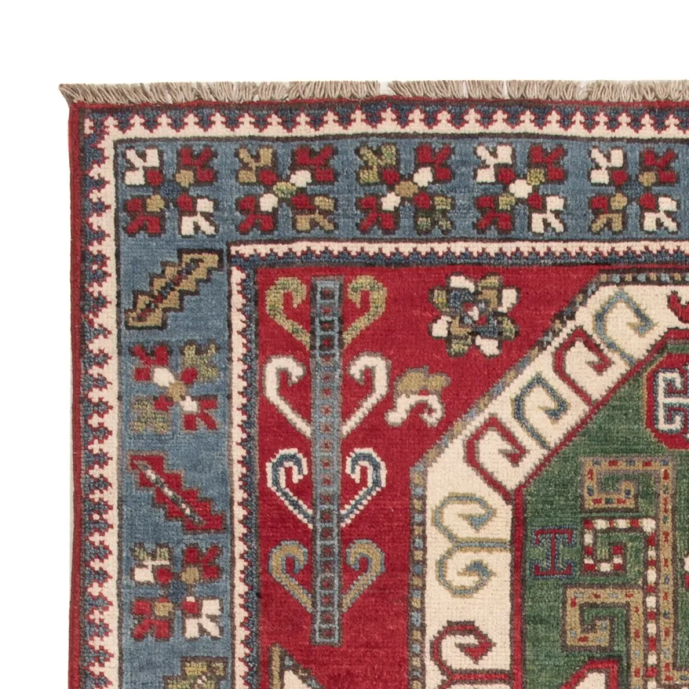 Tapete Ziegler - Kazak - 155 x 102 cm - multicolorido
