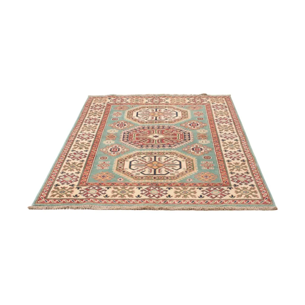 Tapete Ziegler - Kazak - 178 x 120 cm - azul claro