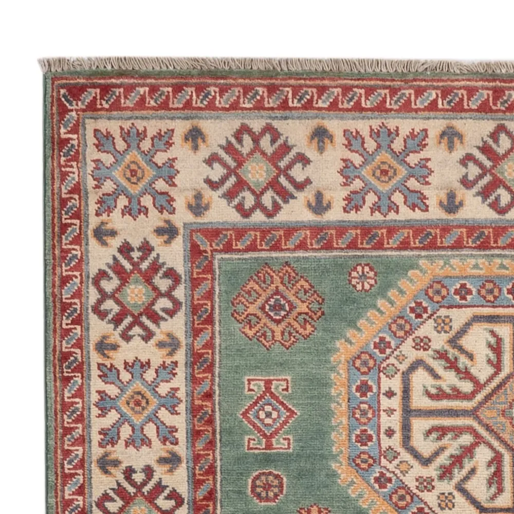 Tapete Ziegler - Kazak - 178 x 122 cm - verde
