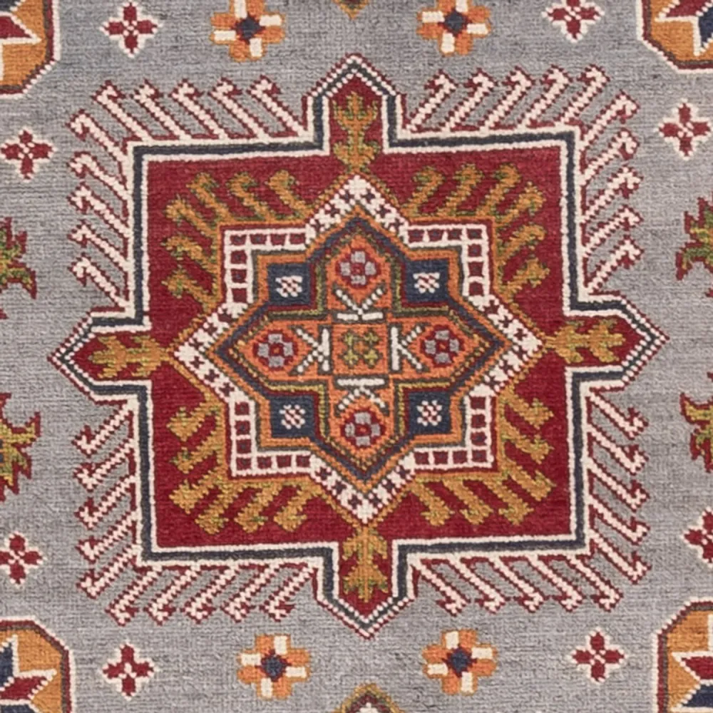 Tapete Ziegler - Kazak - 181 x 123 cm - azul claro