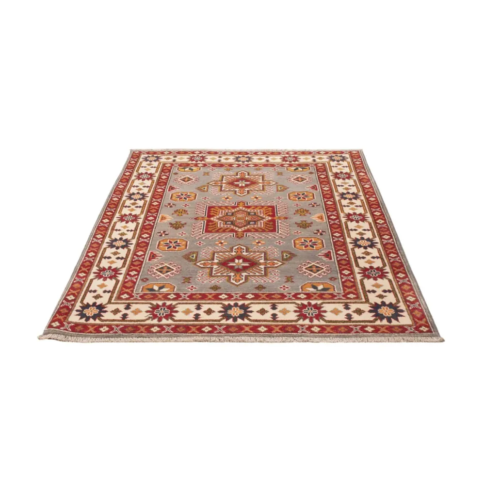 Tapete Ziegler - Kazak - 181 x 123 cm - azul claro