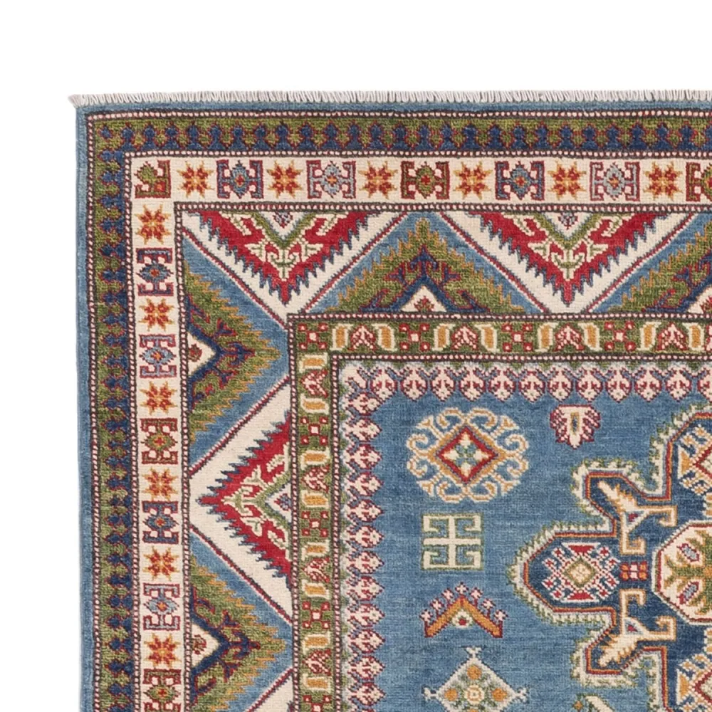 Tapete Ziegler - Kazak - 193 x 148 cm - azul