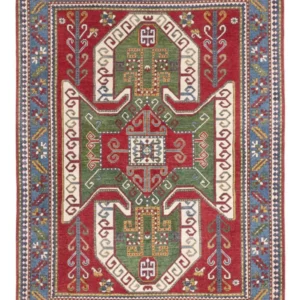 Tapete Ziegler - Kazak - 198 x 149 cm - multicolorido