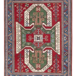 Tapete Ziegler - Kazak - 201 x 151 cm - multicolorido