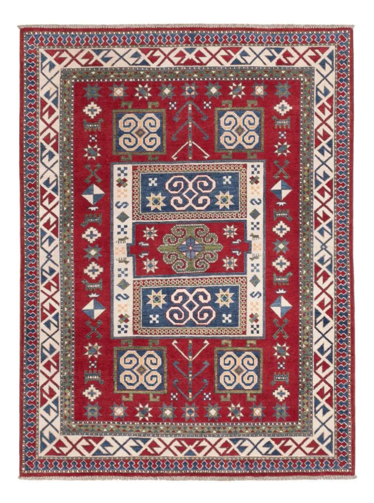 Tapete Ziegler - Kazak - 202 x 150 cm - multicolorido