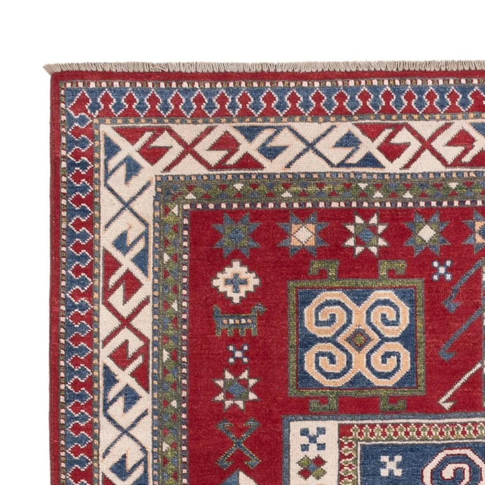 Tapete Ziegler - Kazak - 202 x 150 cm - multicolorido