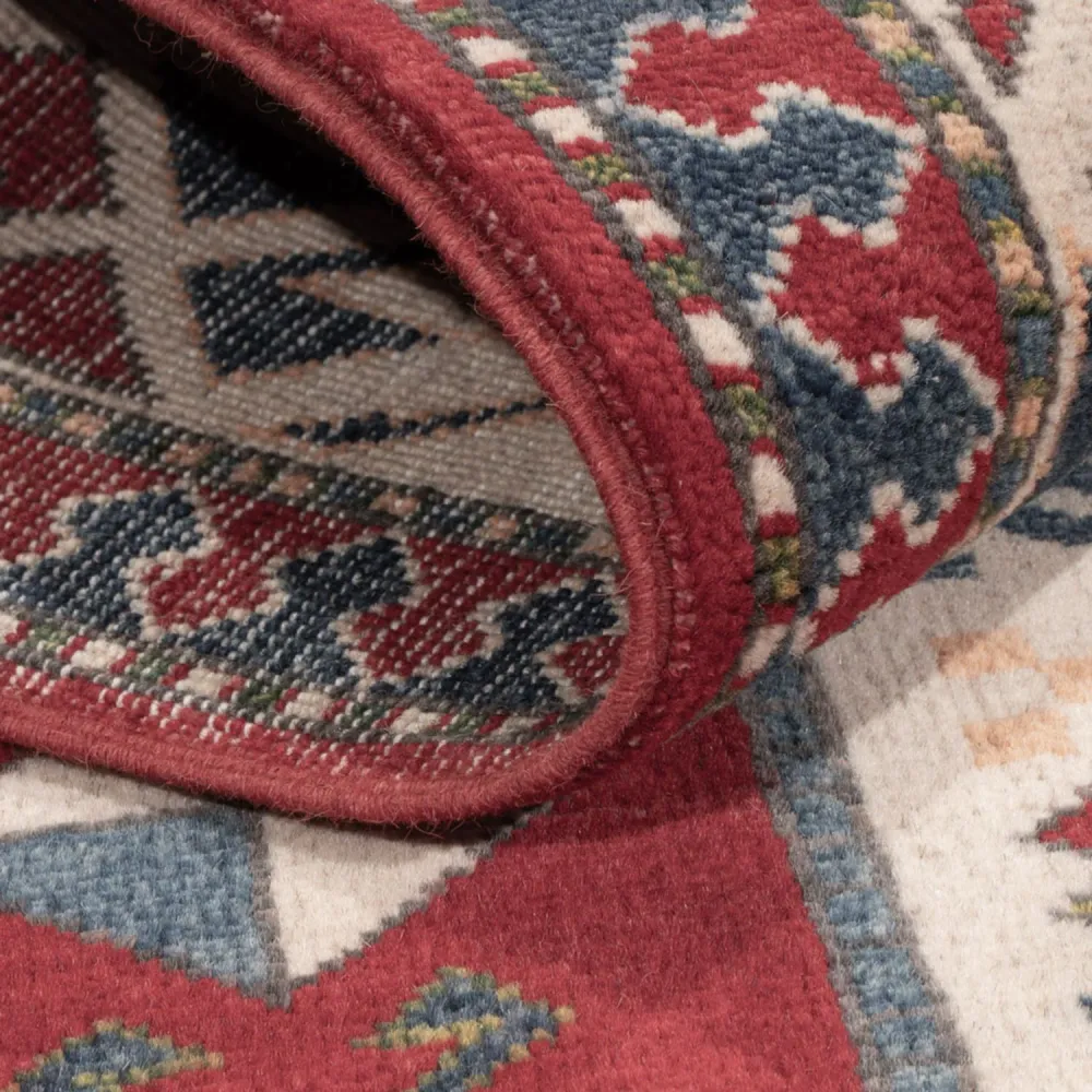 Tapete Ziegler - Kazak - 202 x 150 cm - multicolorido