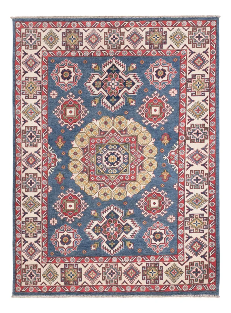 Tapete Ziegler - Kazak - 205 x 152 cm - azul
