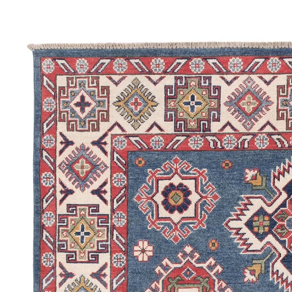 Tapete Ziegler - Kazak - 205 x 152 cm - azul