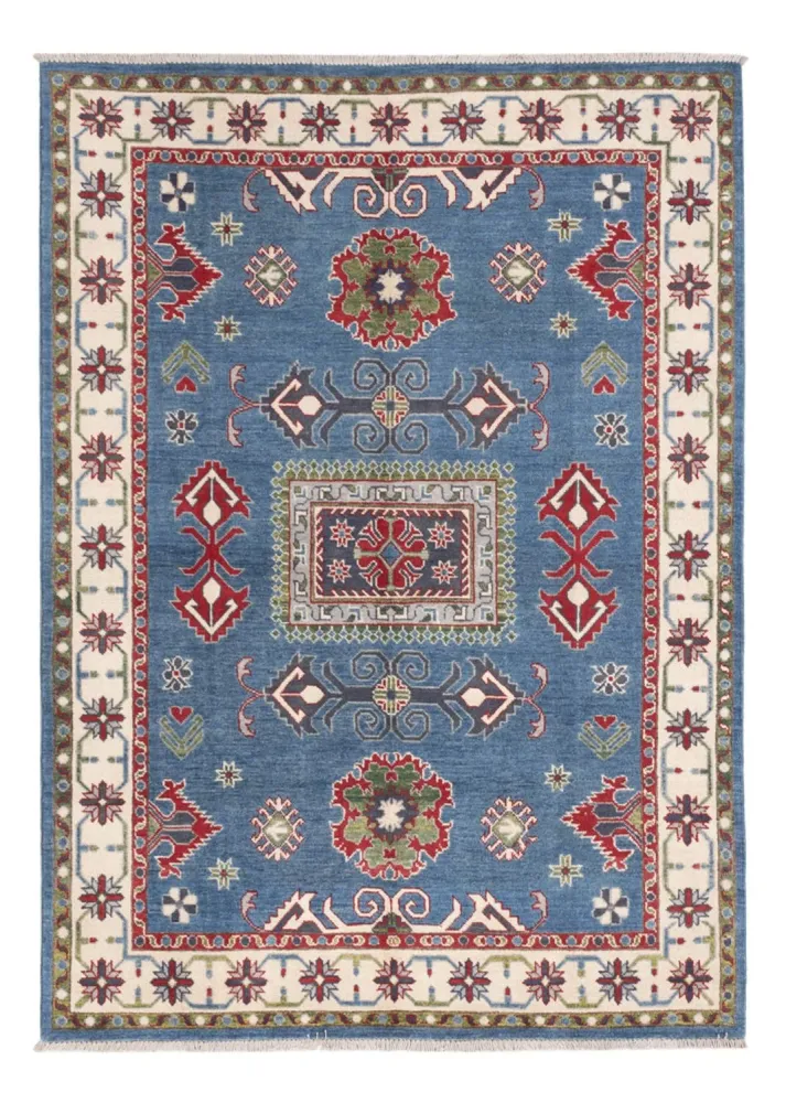 Tapete Ziegler - Kazak - 207 x 147 cm - azul