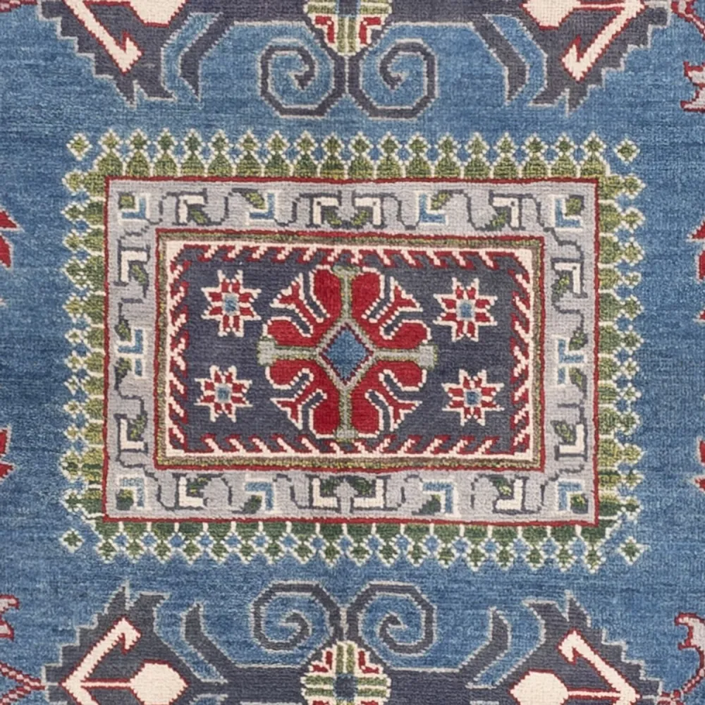 Tapete Ziegler - Kazak - 207 x 147 cm - azul