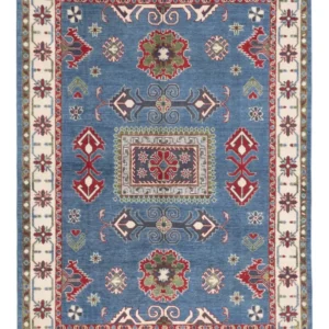 Tapete Ziegler - Kazak - 207 x 147 cm - azul