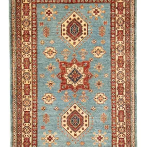 Tapete Ziegler - Kazak - 207 x 149 cm - turquesa