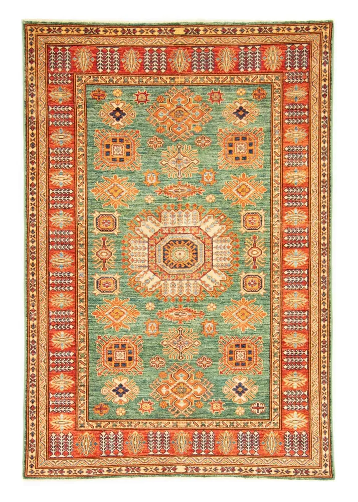 Tapete Ziegler - Kazak - 211 x 150 cm - verde