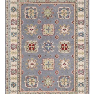 Tapete Ziegler - Kazak - 234 x 170 cm - azul-mar