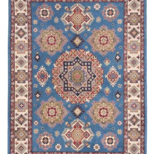 Tapete Ziegler - Kazak - 240 x 167 cm - azul
