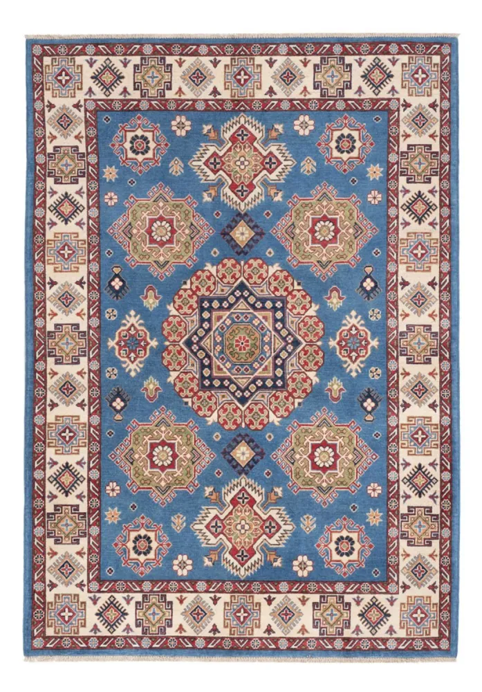 Tapete Ziegler - Kazak - 240 x 167 cm - azul