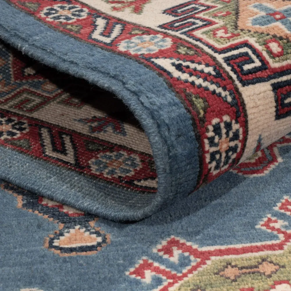Tapete Ziegler - Kazak - 240 x 167 cm - azul