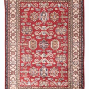 Tapete Ziegler - Kazak - 241 x 172 cm - vermelho