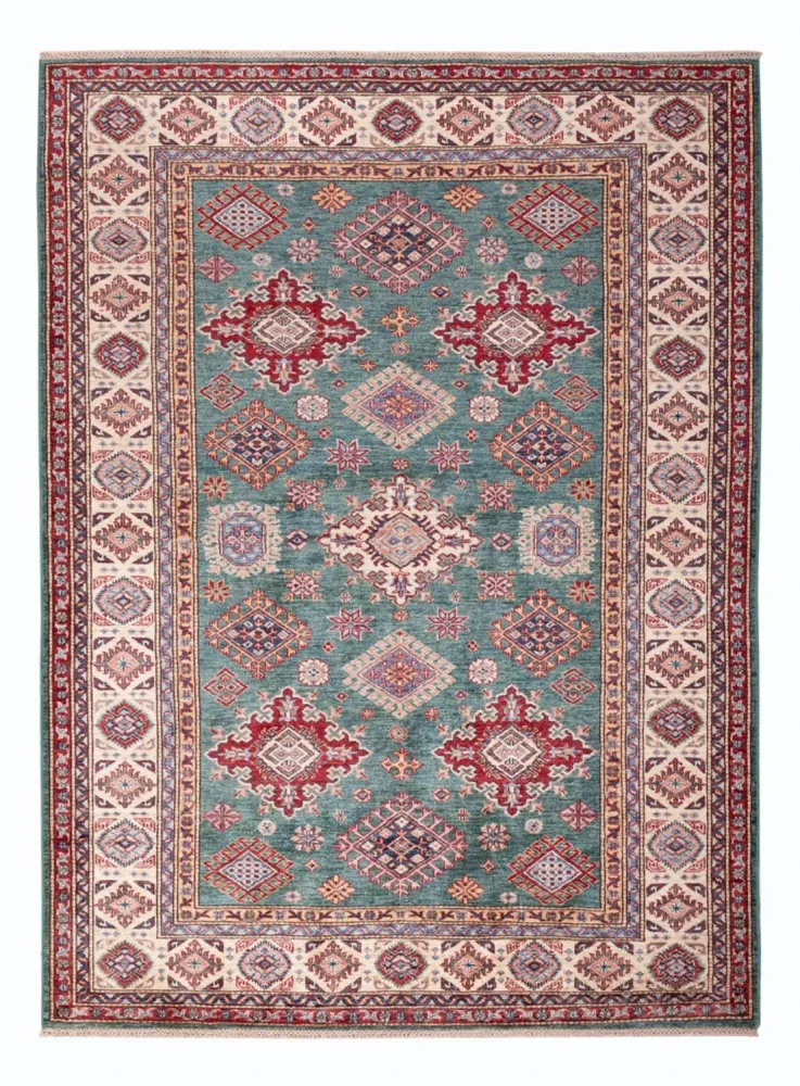 Tapete Ziegler - Kazak - 241 x 176 cm - verde