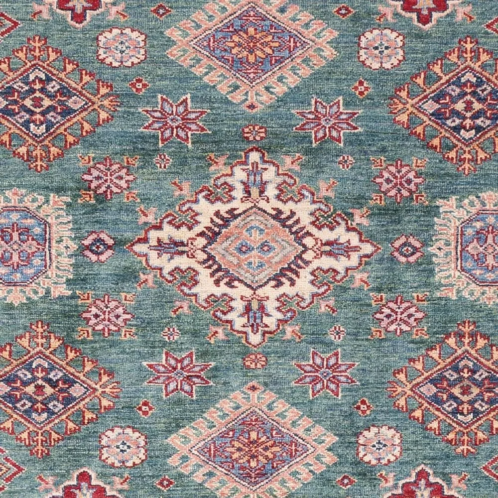Tapete Ziegler - Kazak - 241 x 176 cm - verde