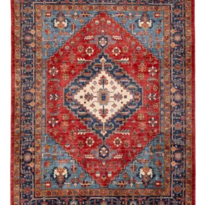 Tapete Ziegler - Kazak - 260 x 199 cm - vermelho