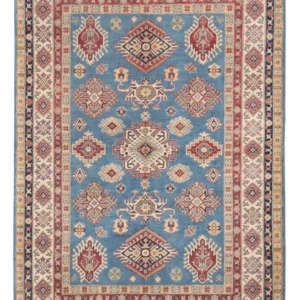 Tapete Ziegler - Kazak - 276 x 185 cm - azul